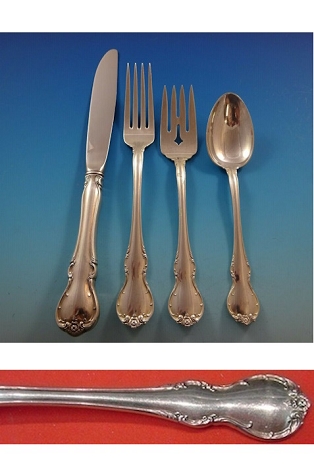 French Provincial by Towle Sterling Silver Flatware Set 6 Service 25 Pieces